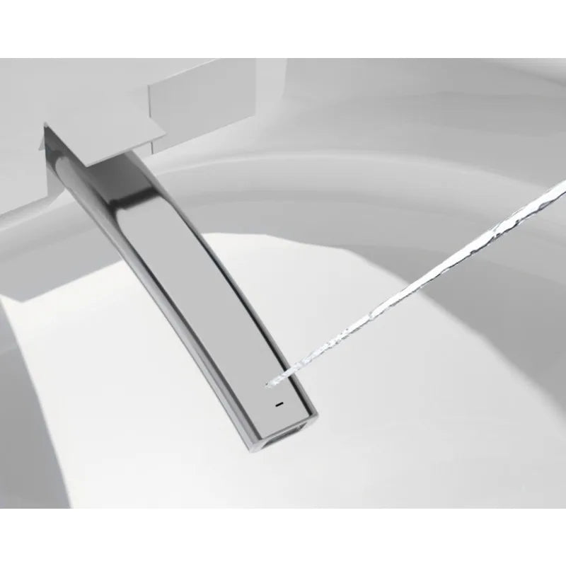 Egg-shaped smart toilet seat, fully automatic integrated household waterless pressure toilet, very practical