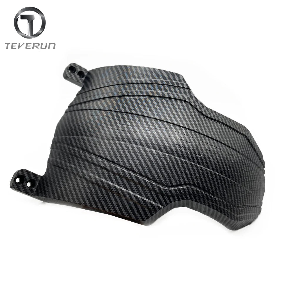 Original Teverun Fighter 7260R Carbon Fiber Pattern Mudguard for 13inch Teverun 7260R for Teverun 7260R Fenders E-Scooter Part