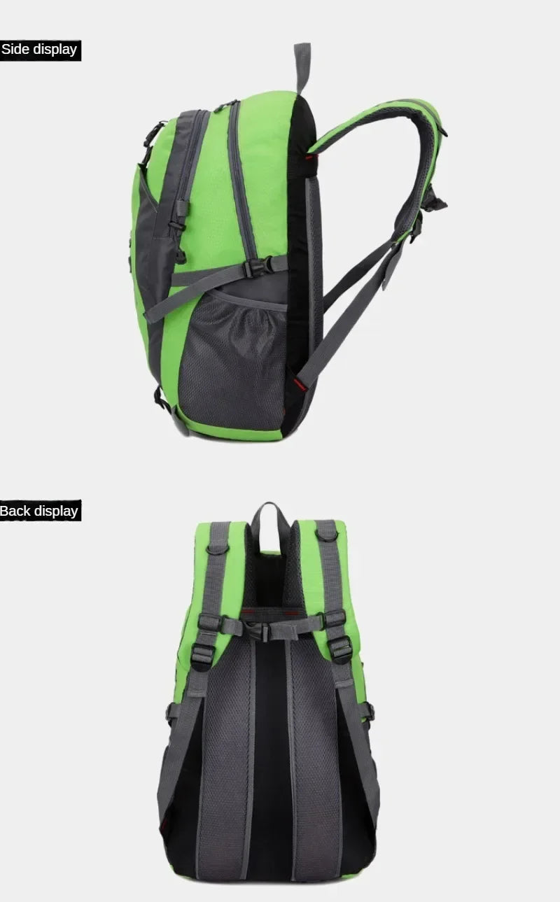 Quality Nylon Waterproof Travel Backpacks Men Climbing Travel Bags Hiking Backpack Outdoor Sport School Bag Men Backpack Women