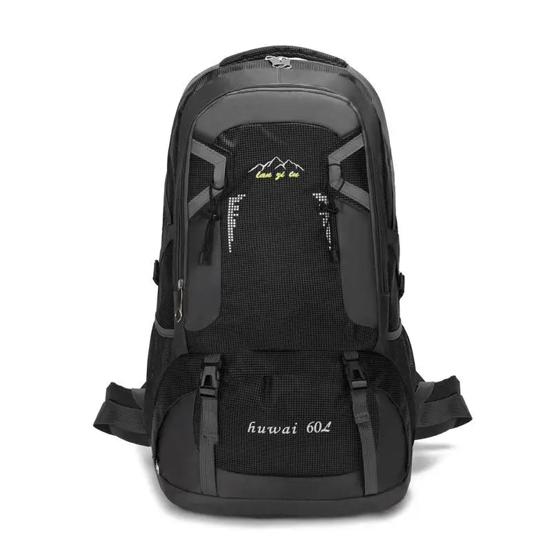 Outdoor Travel Backpack 60L Large Capacity Men's Women's Climbing Bag Luggage Multifunctional Bookbag Lightweight Waterproof