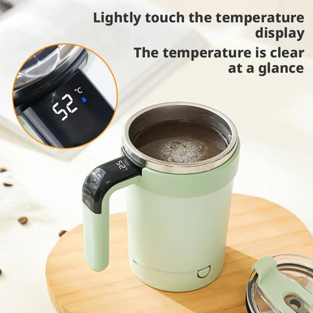 Automatic Coffee Stirring Cup Magnetic Tumbler Rotating Stirring Cup Electric Portable Coffee Cup Kitchen Accessories