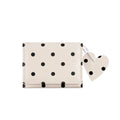 Mini Bifold Women's Wallet, Polka Dot PU Multi-functional Key Hanging Card Holder Purse for Daily Outing Small Gift