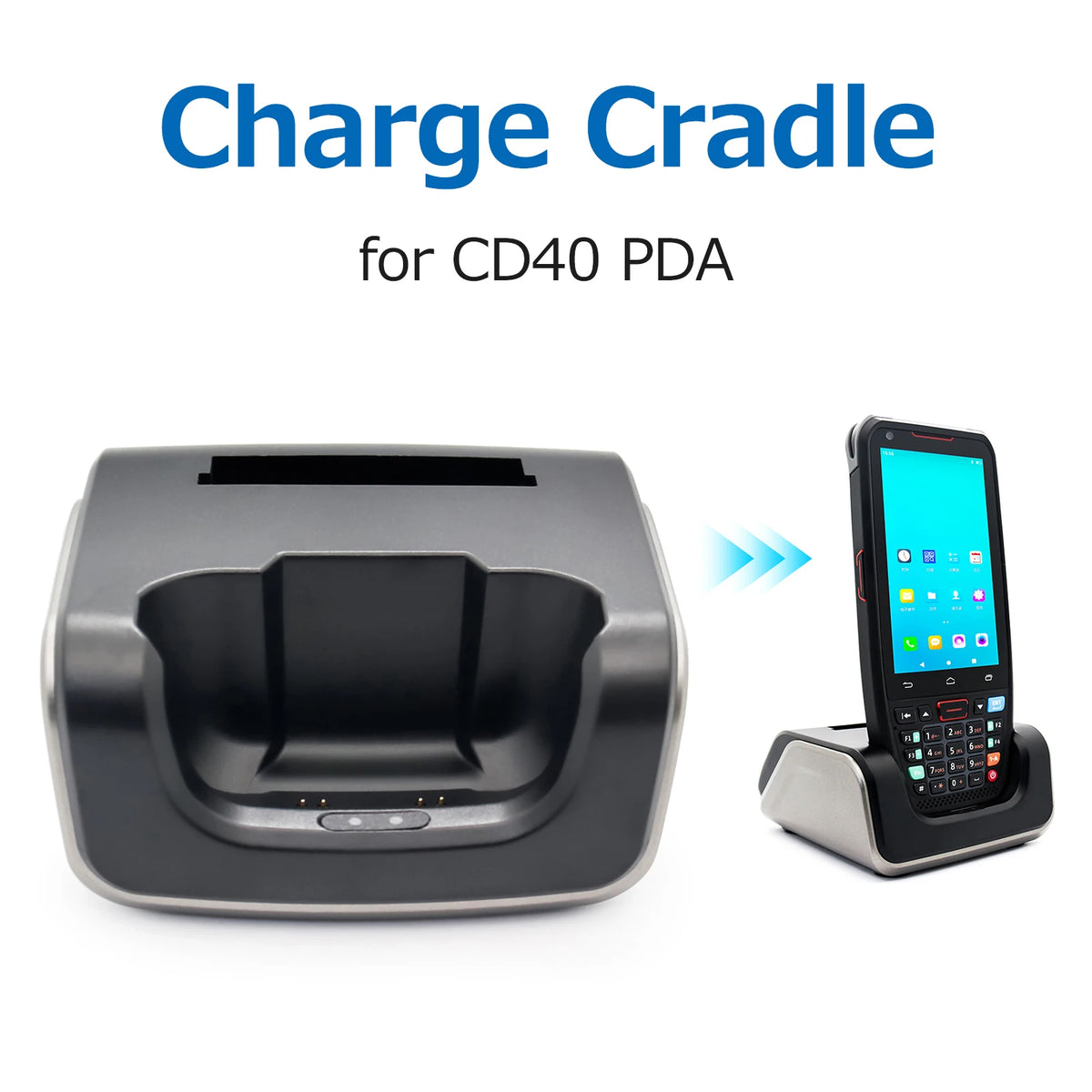 for pda Handheld PDA Terminal Machine Charging Base Suitable for CD40 POS Charging