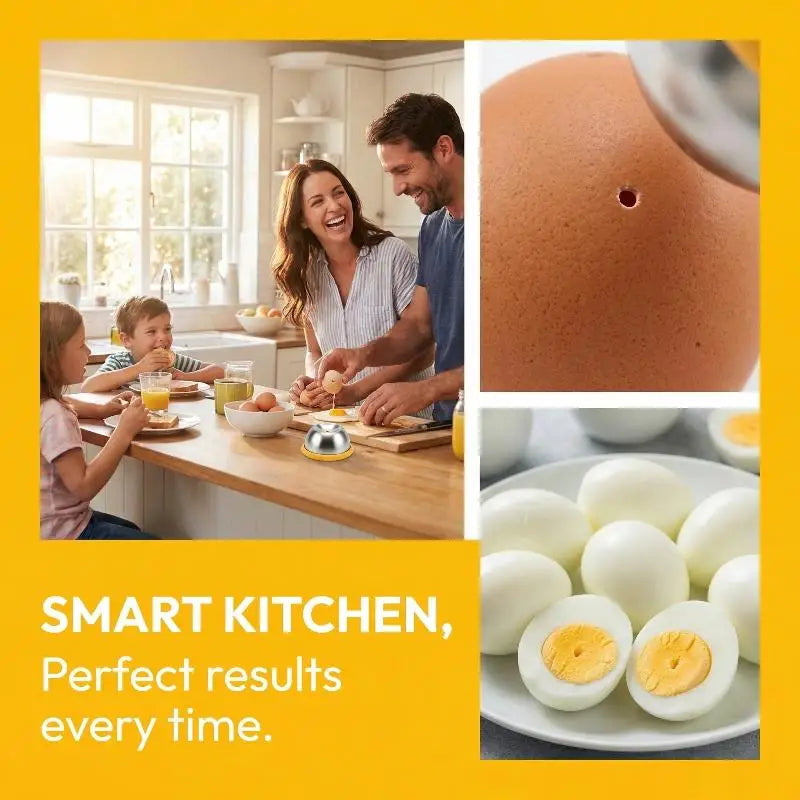 Egg Piercer For Boiled Eggs Hole Puncher Prickers Separator Stainless Steel Needle Egg Separator Piercing Tool Kitchen Gadgets