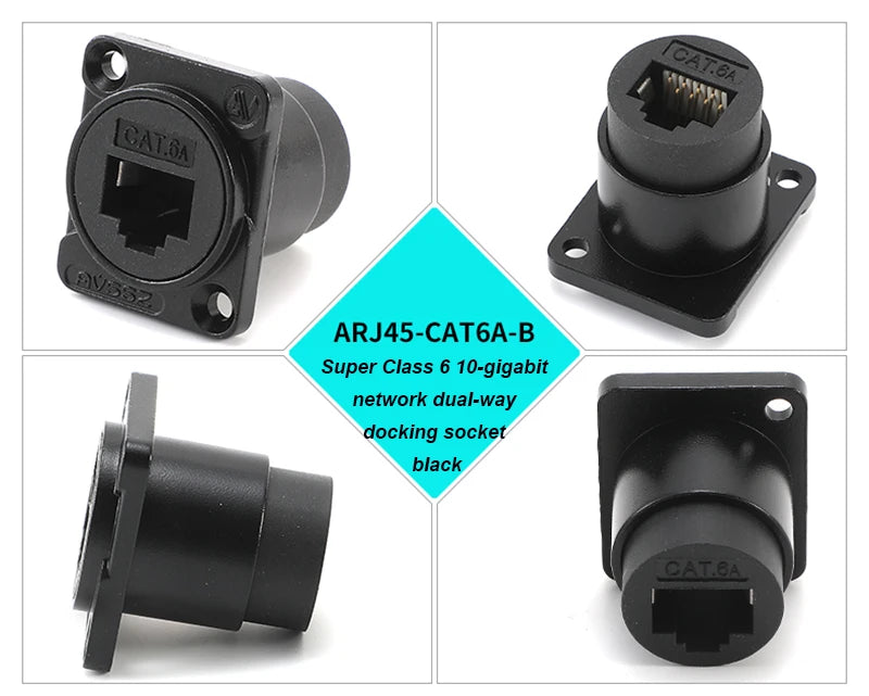 D-type Multifunctional Data Module 86 Panel audio video socket XLR VGA BNC RJ45 RJ11 Jack 3.5/6.35 RCA USB3.0 TypeC Connector