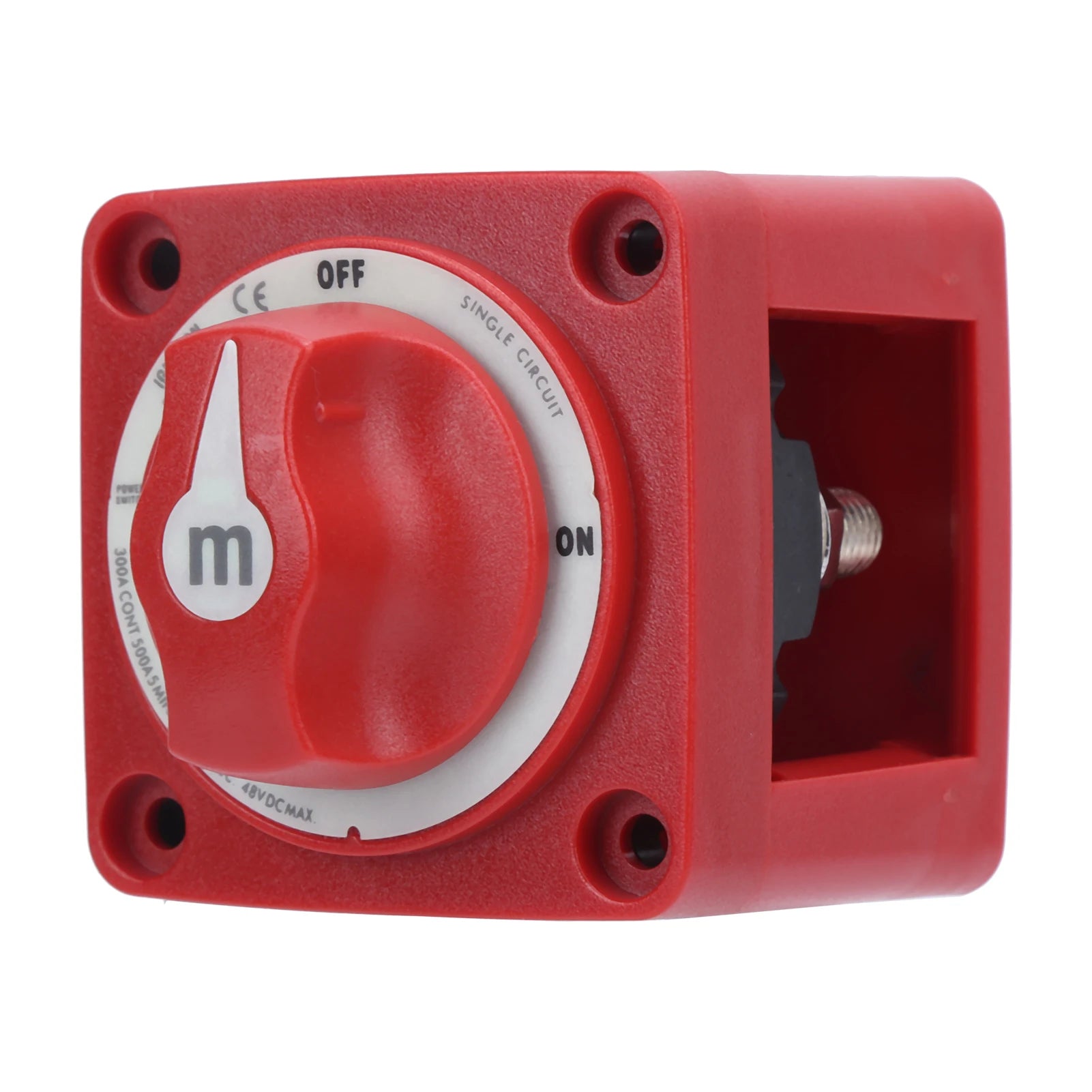Yacht Battery Switch Single Circuit 6006 MSeries HardWearing IP66 Waterproof For Marine Boat Yacht Accessories DC 12-48V