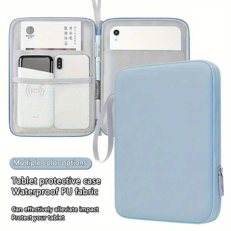 Tablet Sleeve Bag For iPad Air 13 11 Pro 12.9 inch iPad 11th 10th 10.9 inch 10.2" 9th 8th 7th Generation Waterproof Zipper Pouch