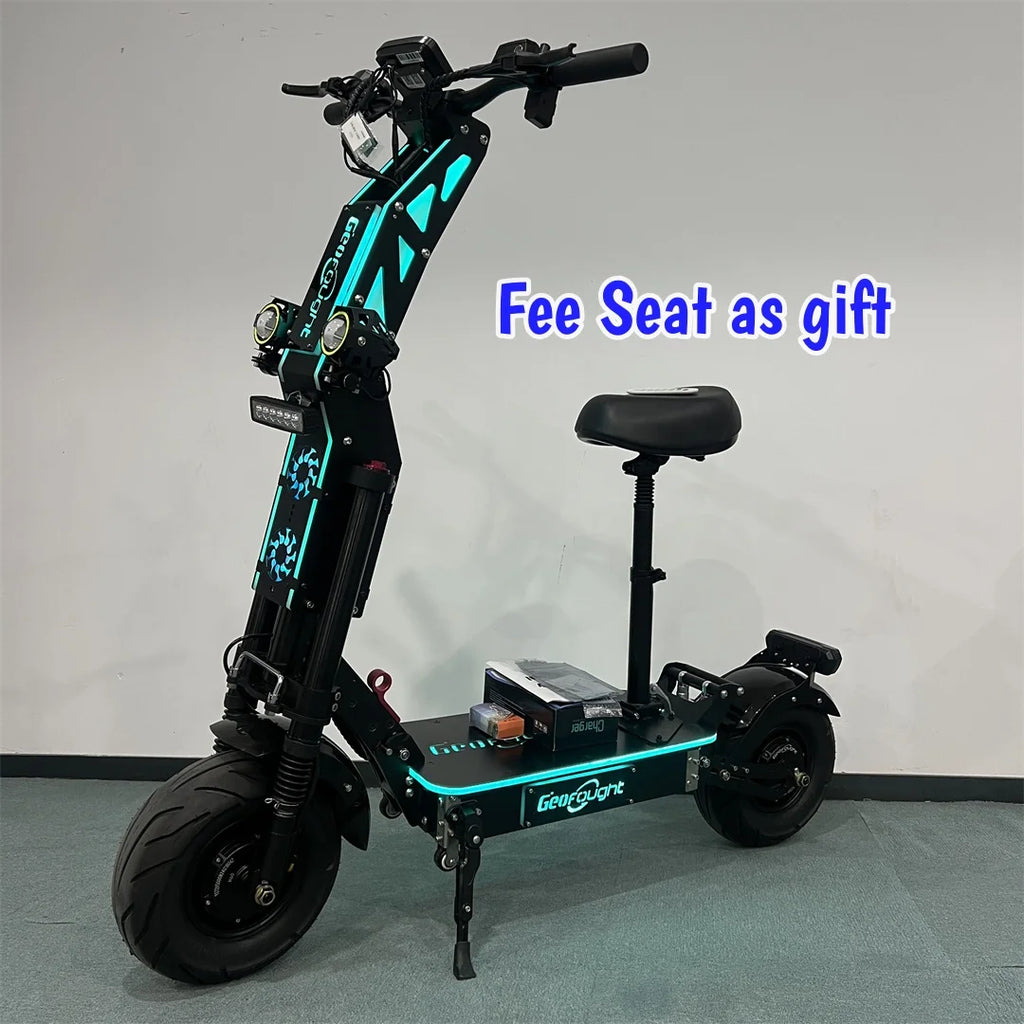 G14 72V 10000W LIVIAE NFC Card Start Dual Motor Electric Scooter with Free Seat,40-100AH Long Range E Scooters