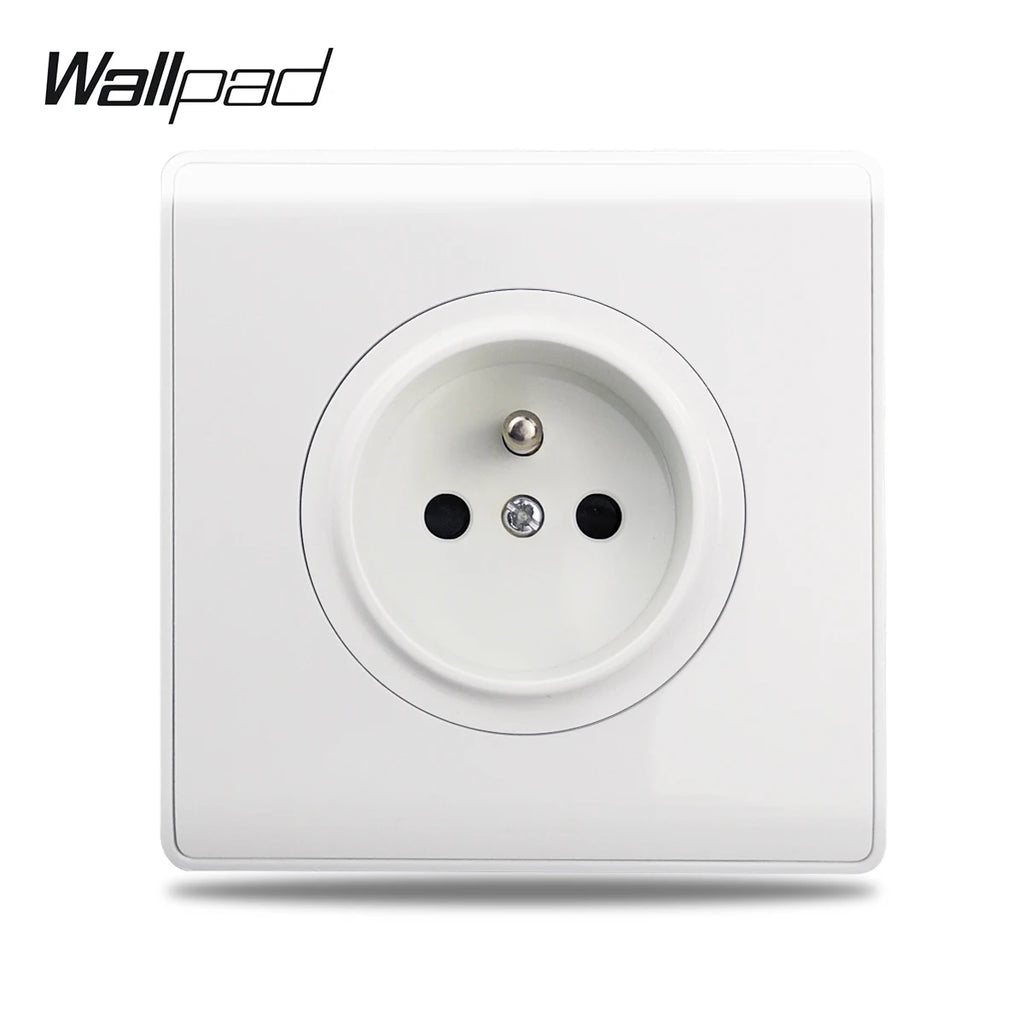 1 2 3 4 Gang Switch with LED Indicator White Plastic PC Panel On and Off Push Button Rocker 1 2 Way