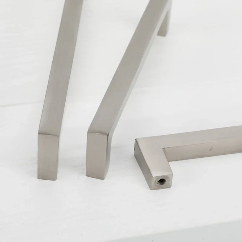 Modern Cabinet Handles Kitchen Door Handles Drawer Knobs Aluminum Alloy Wardrobe Door Handles Brushed Modern Style Hardware