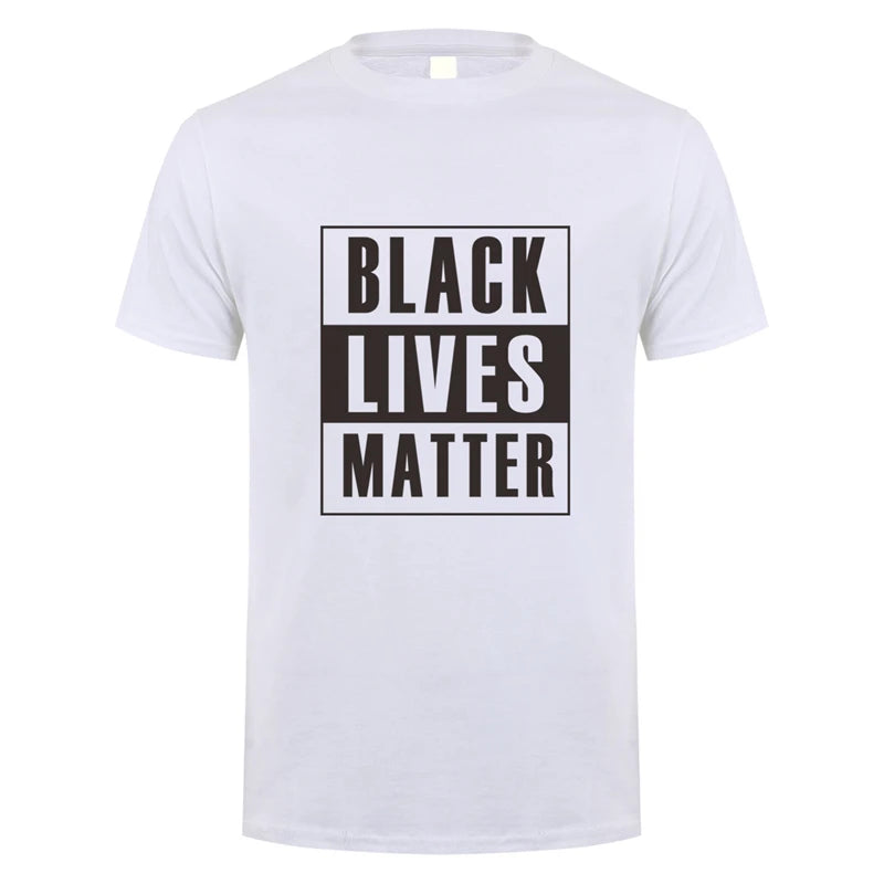 Black Lives Matter T Shirt Short Sleeve Cotton BLM T-shirt Black Life Matter Tshirt Men Unisex 14 STYLES Clothing XS-5XL