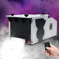 Fog Machine Low Lying, 1500W Smoke Machine Stage Fog Maker Fogger 18000CFM with Remote & Wired control for Halloween Wedding