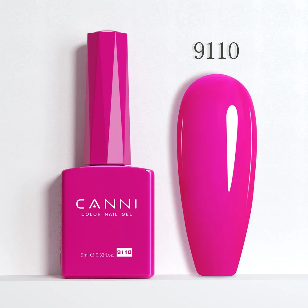 CC8 CANNI 9ml Nail Gel Polish HEMA FREE Summer Nails Color Soak Off UV LED Semi Permanent Smoothy Texture Nail Art Manicure