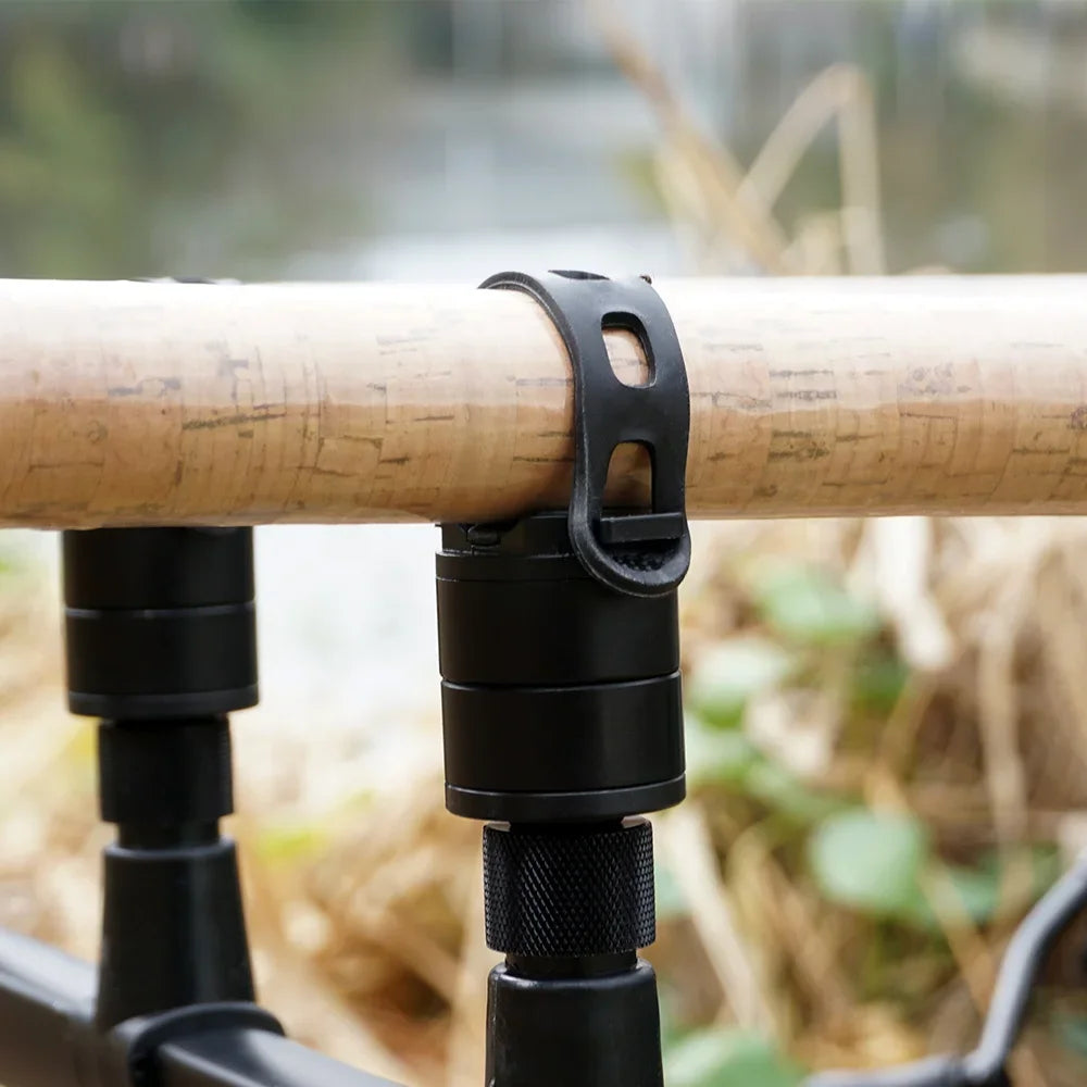 Hirisi Quick-Release Magnetic Carp Rod Holder Rest with Secure Pod – Strap-On Rod Mount, Durable Fishing Tools Accessories AC600