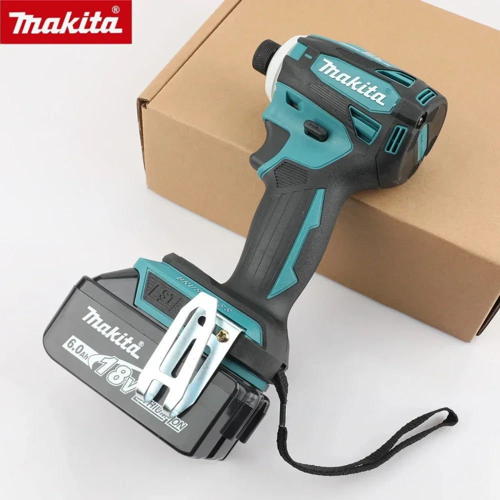 Makita DTD172 Impact Drive 1/4inch Brushless Electric Screwdriver Cordless 180N.m Electric Drill Power Tools