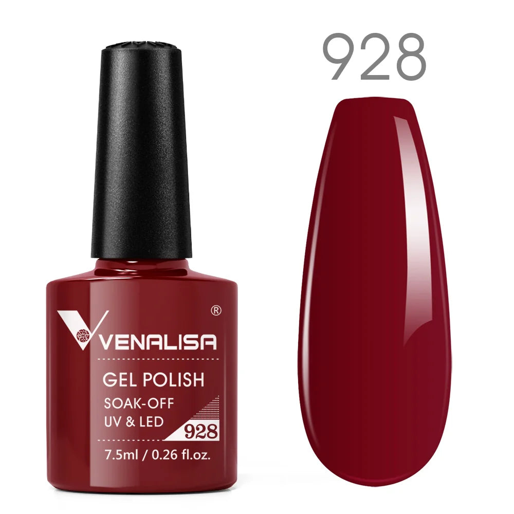 Venalisa TPO Free Earth Brown Autumn Color Collection Nail Gel Polish Soak Off UV LED Gel Varnish Gorgeous Gel Nail Manicure