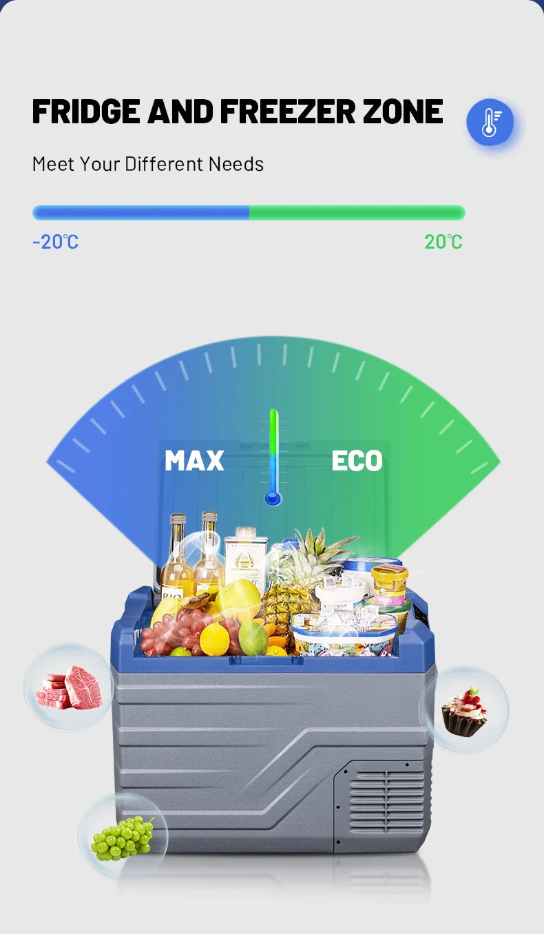 Nl30;NL40;NL50  Alpicool Camping Fridge  Ac/dc Compressor 12v Car Fridge Portable Mini Refrigerator Freezers For Outdoor
