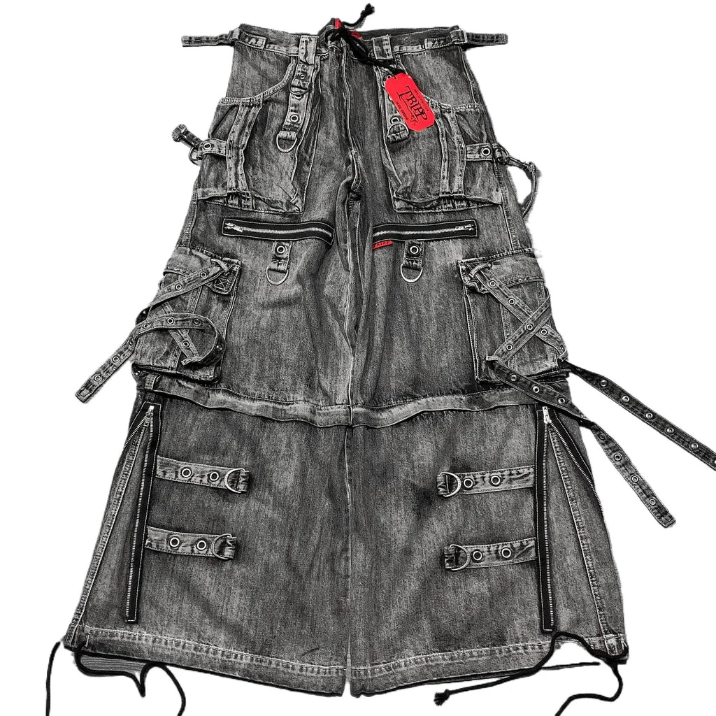 Hip Hop Complex Heavy Industry Workwear Jean Casual Denim Pants High Waist Straight Wide Leg Jeans Harajuku Y2k Men Women Jeans