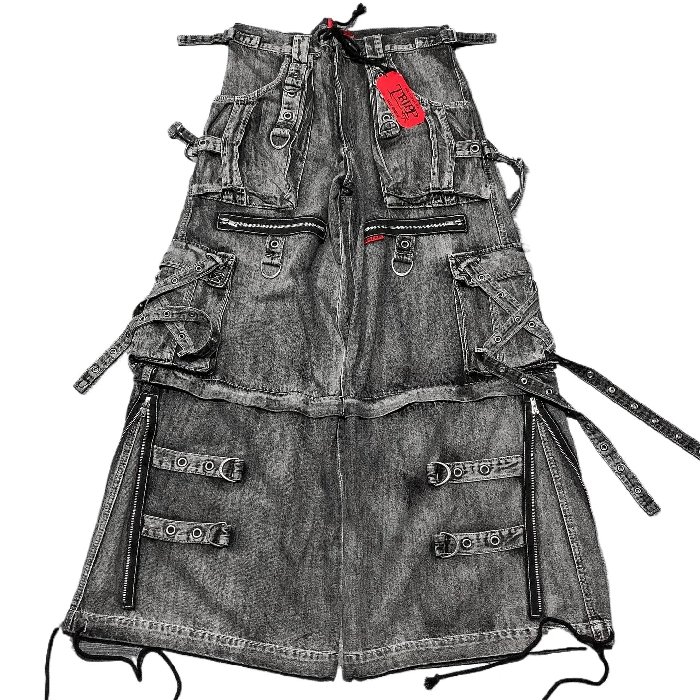 Hip Hop Complex Heavy Industry Workwear Jean Casual Denim Pants High Waist Straight Wide Leg Jeans Harajuku Y2k Men Women Jeans