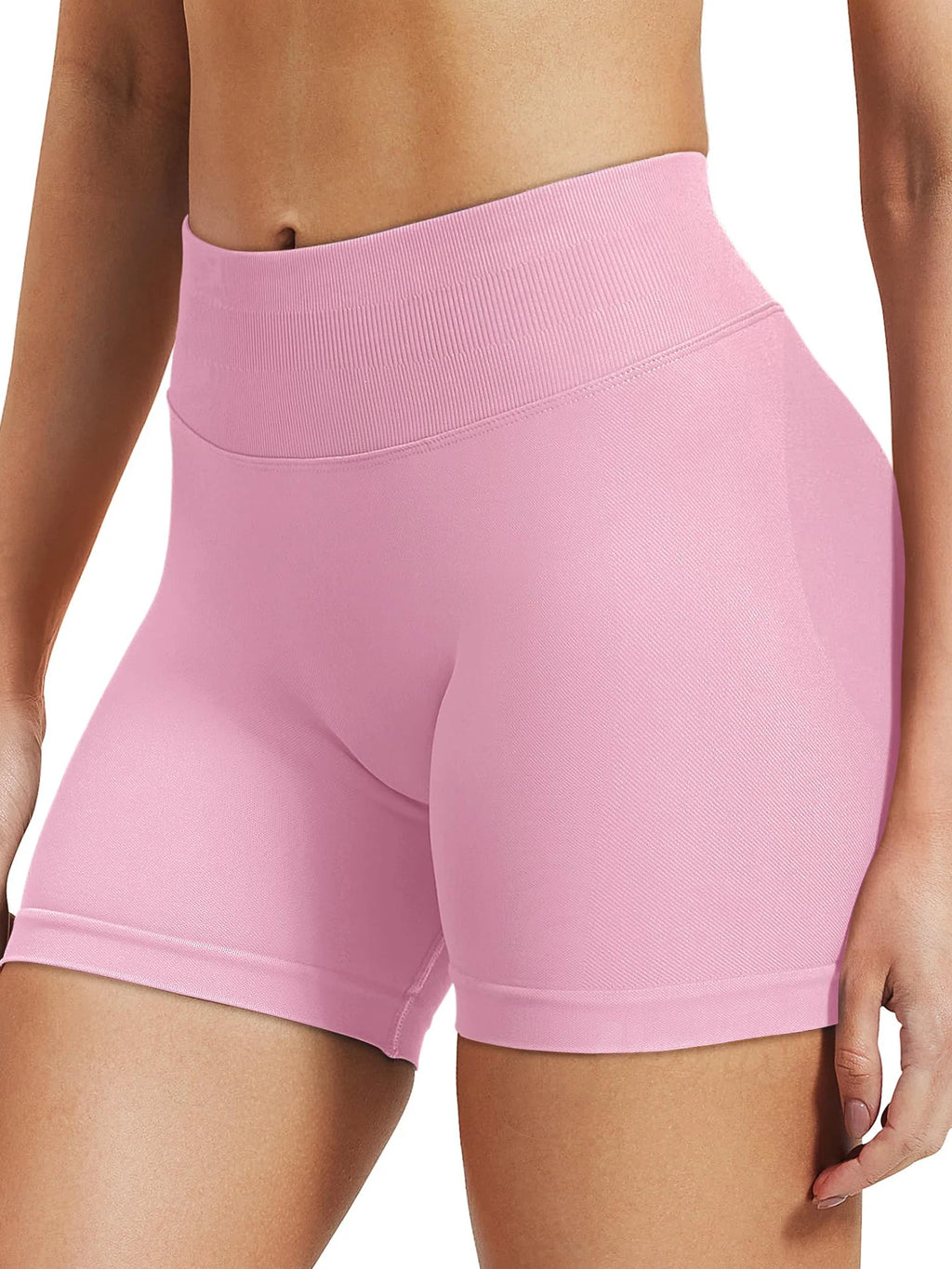 Summer Women Sexy Seamless Fitness Sports Biker Shorts Low Waist Gym Short Workout Scrunch Butt Yoga Leggings