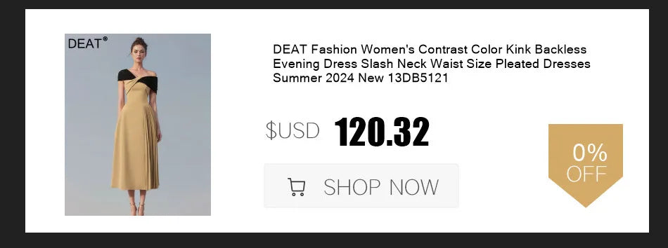 DEAT Fashion Pink Patchwork Sequined Strapless Dress Women's Slim Fit Waist Contraction Flods Floor-length Dresses New  7A2987