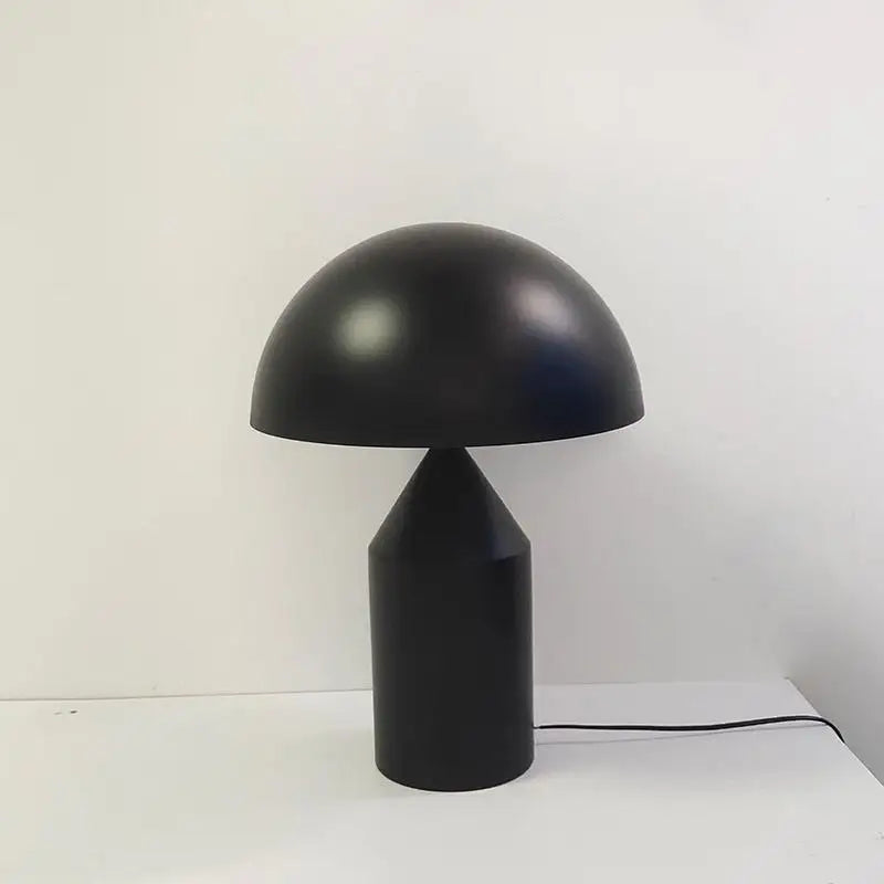 Oluce Atollo Lamp Modern Creative Mushroom Lamp for Bedroom Study Living Room Decoration Gold White Black Bedside Table Lamp