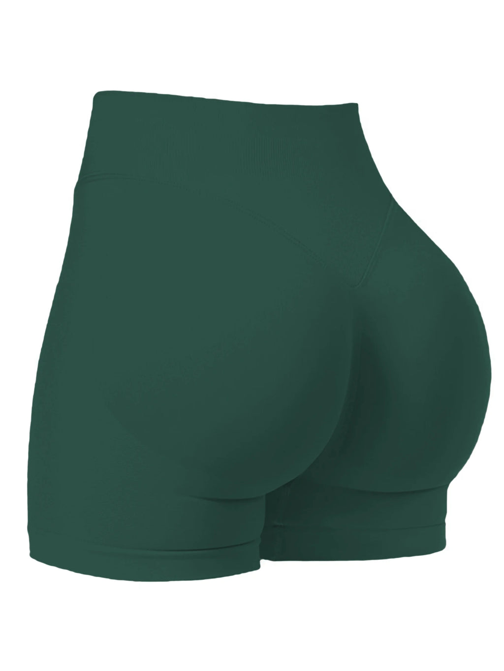 Seamless Hip Hugging Fitness Shorts, Internet Famous Sports Three Part Pants, High Waisted and High Stretch Peach Hip Pants for