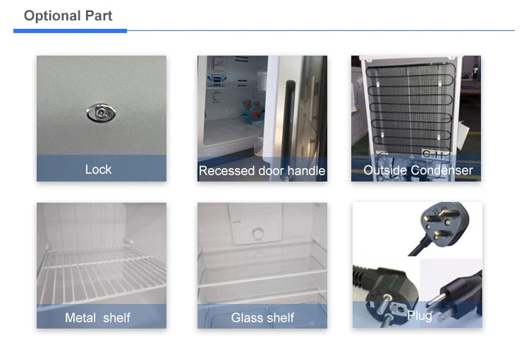500L Manufacture Single Door Home Use Big Capacity Fridge Single Door