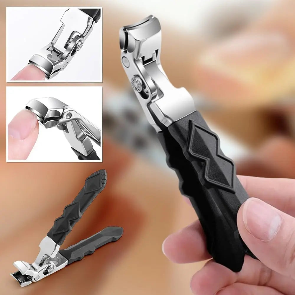 Nail Clippers for Seniors Long Handle Pro Toenail Clippers Senior Nail Clipper for Thick Nails Nail Cutter Trimmer Manicure Tool