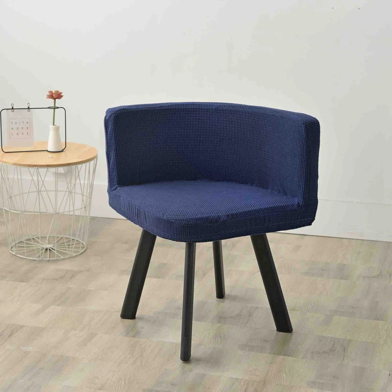 Stretch Triangle Chair Cover All-inclusive Protector Low Back Dining Chair Home Hotel Leisure Party Polar Fleece Chair Cover
