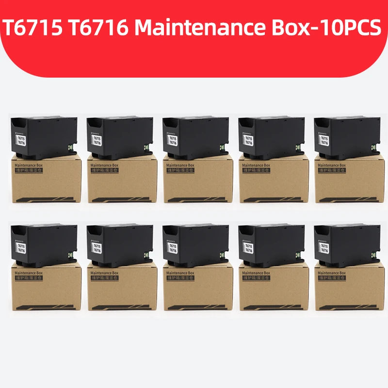 T6715 T6716 Ink Maintenance Box For Epson Workforce Pro WF-3820 WF-4820 EC-4020 WF-4830 WF-4720 WF-4834 WF-4734 WF-4730 WF-4740