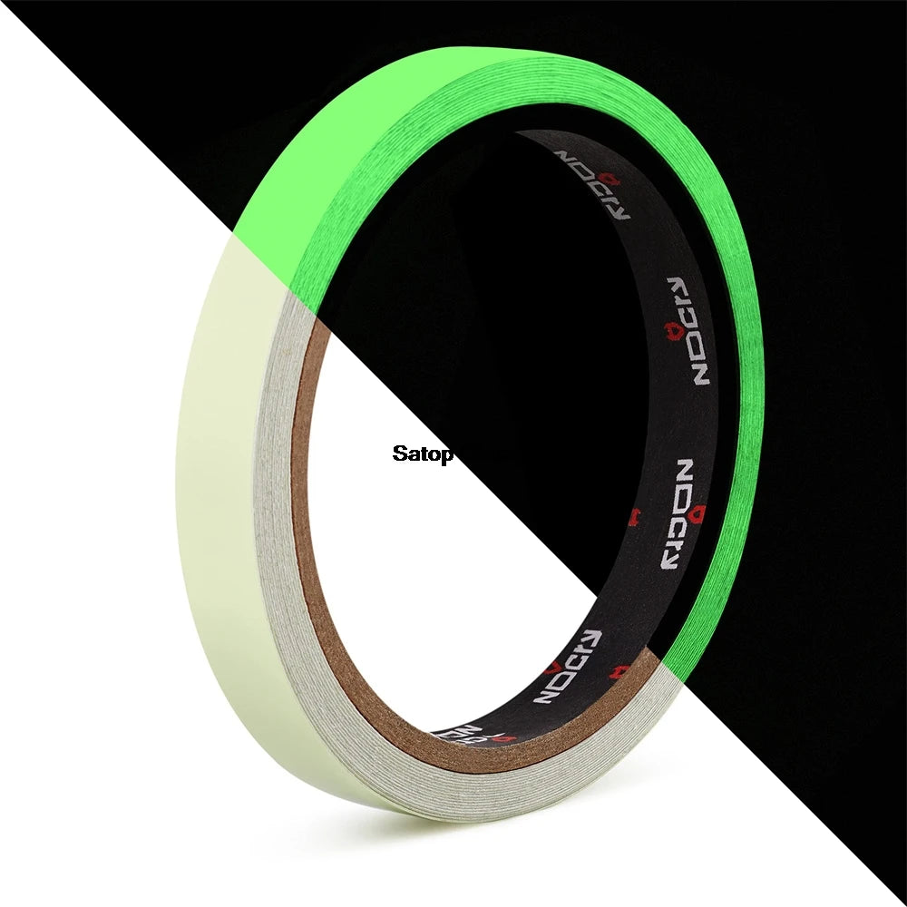 5M Green Luminous Safety Warning Strip Glow In The Dark Tape Self-Adhesive Stickers For Stage Stair Steps Home Marking Exit Sign