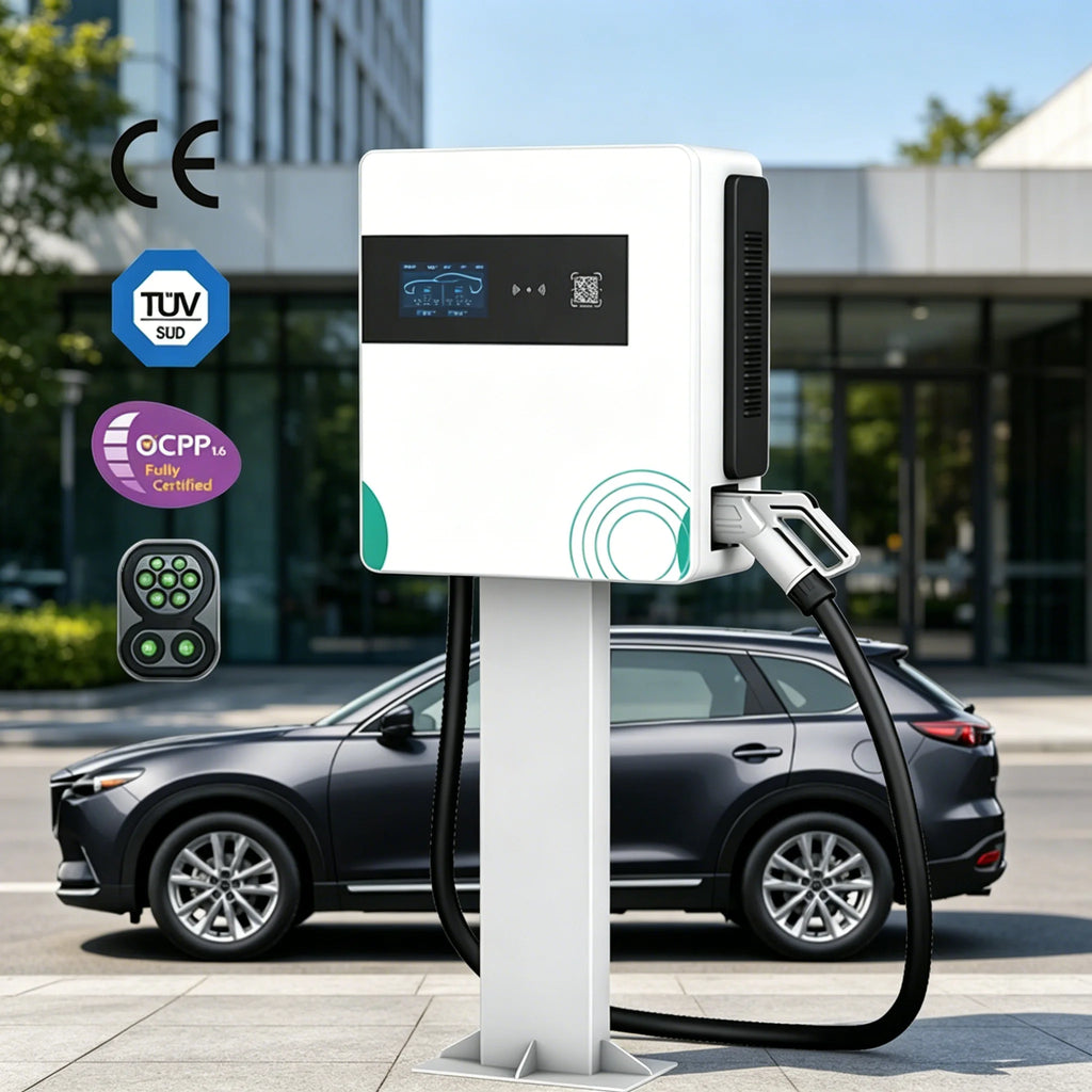 DC Fast EV Charger 60KW-240KW, EV Charging Station for Cars, Fast Charging, Commercial & Residential, High Efficiency