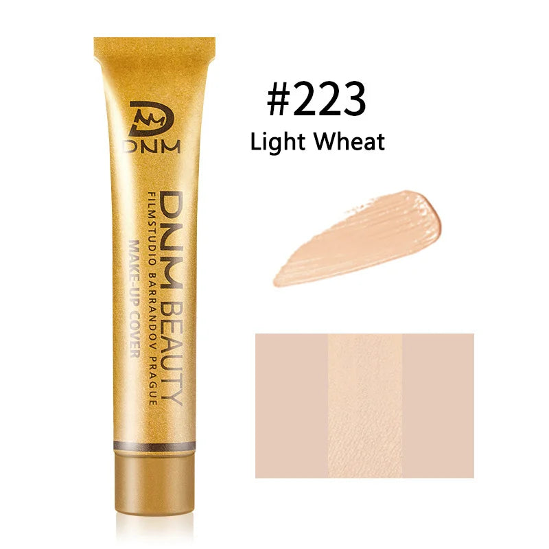 DNM High Quality Covering Concealer Makeup Moisturizing Face Concealer Foundation Waterproof Lasting Concealer Covering Cream