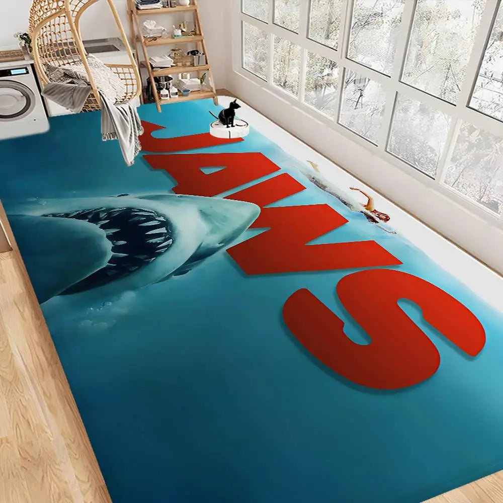 J-JAWS Movie Kitchen Mat Cheaper Anti-slip Modern Living Room Balcony Printed Modern Home Decor