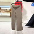 Sexy Solid Top Trousers Set Women Short Sleeve Backless Tops Long Slim Pants Sets Female 2026 Chic Summer Autumn Lady Suits New