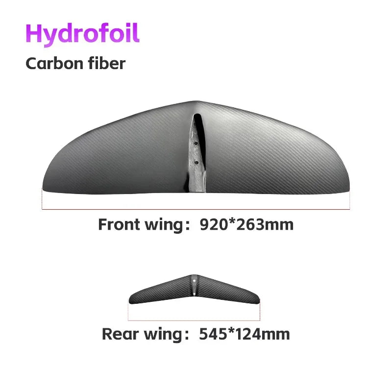 F200 Hydrofoil 1850sqcm Carbon Fiber Surf Foil Board Water Sports and Surfing Electric Surfboard Hydrofoil