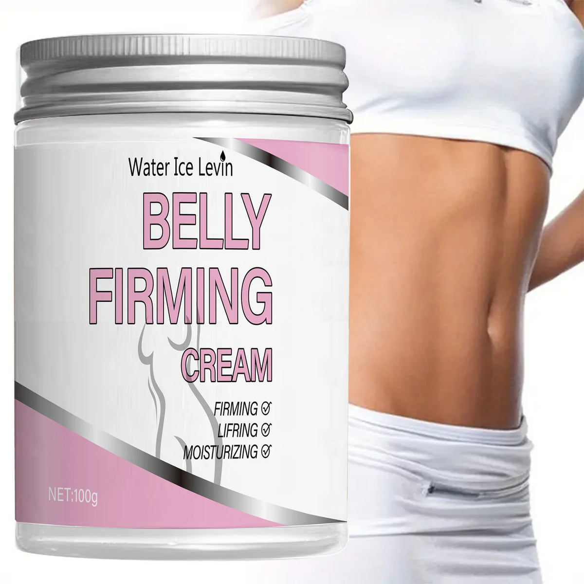 Abdominal Massage Body Cream, Natural Plant-Based for Abdominal Moisturizing, Absorbs Quickly and Effectively, Soothes and Deeply Nourishes the Skin