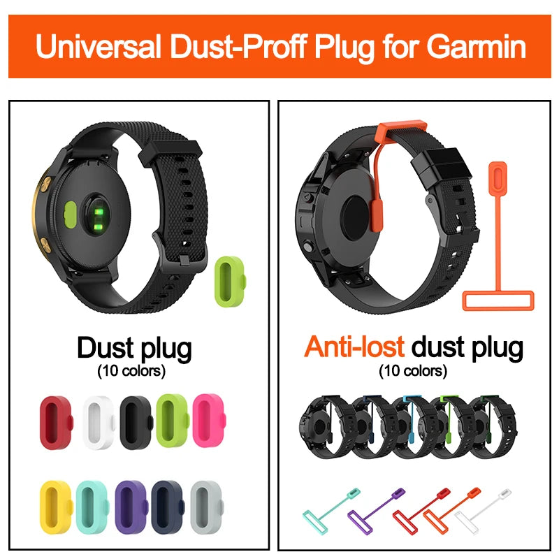 USB Charging Cable For Garmin Watch Fenix 7 7S 7X 6 6S 6X 5 5S 5X Vivoactive 3 4 Venu 2 2S 3 Forerunner 945 With Dustproof Plug