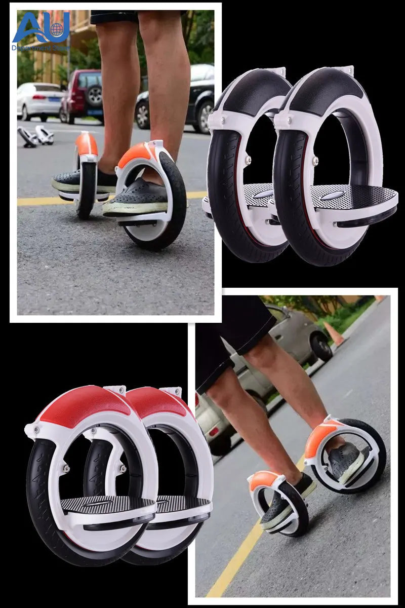Freestyle Scooter Mobility Scooter Silent Split Roller Skate Portable Double-row single-wheel Drift Board Adult