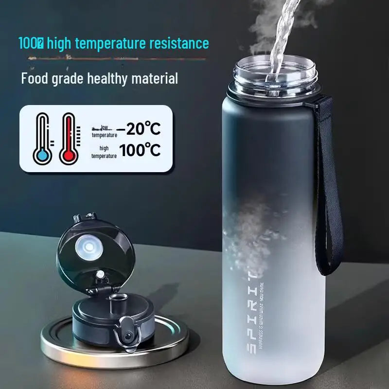 Gradient Sports Water Bottle: Large Capacity, Portable, Unisex, Convenient, High-Value Design
