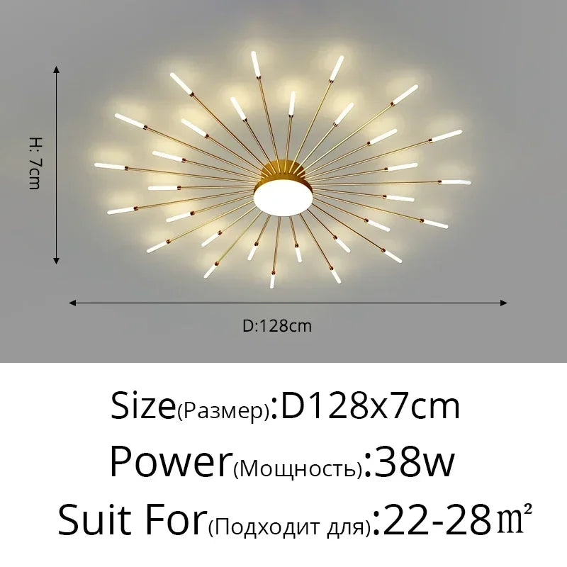Nordic Minimalist Round LED Ceiling Chandelier Lamps Living Gold Pendant Light Bedroom LED Hanging Lamps Kitchen Home Decoration