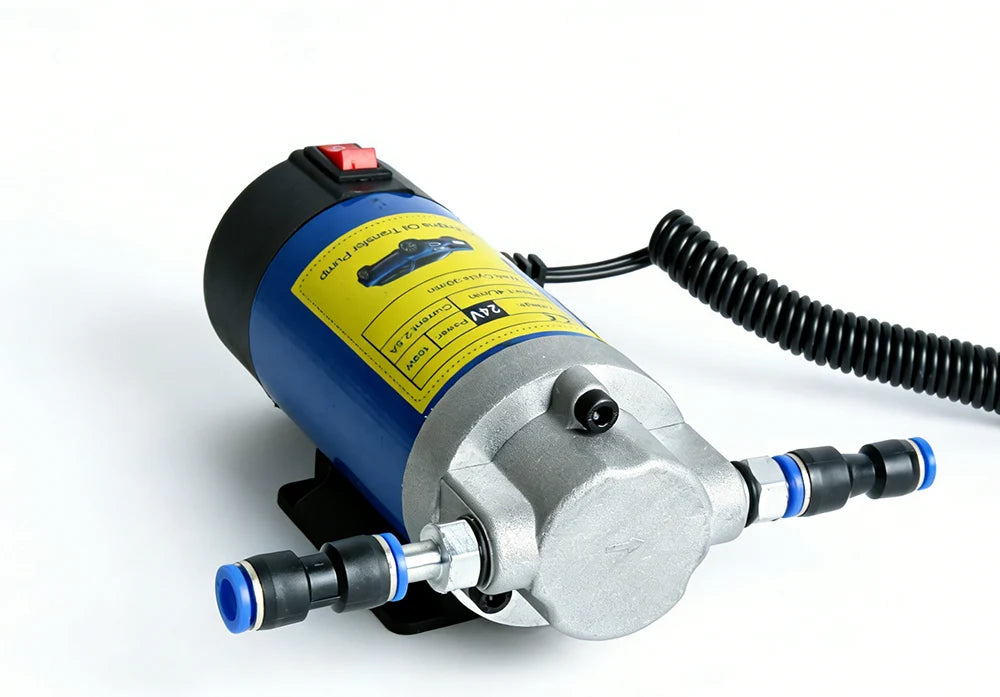 12V 24V Electric Oil Transfer Pump 1-4L/min Car Motor Oil Diesel Extractor Scavenge Suction Fluid Change Pump