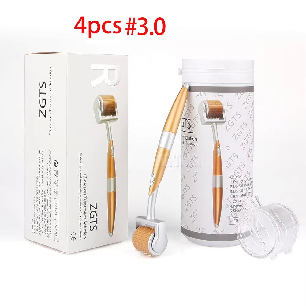 ZGTS 192 Derma Roller  Microneedle 0.25mm 0 Dermaroller Needles Hair Skin Care Tool Face Body Massage Facial Beauty Micro Needle