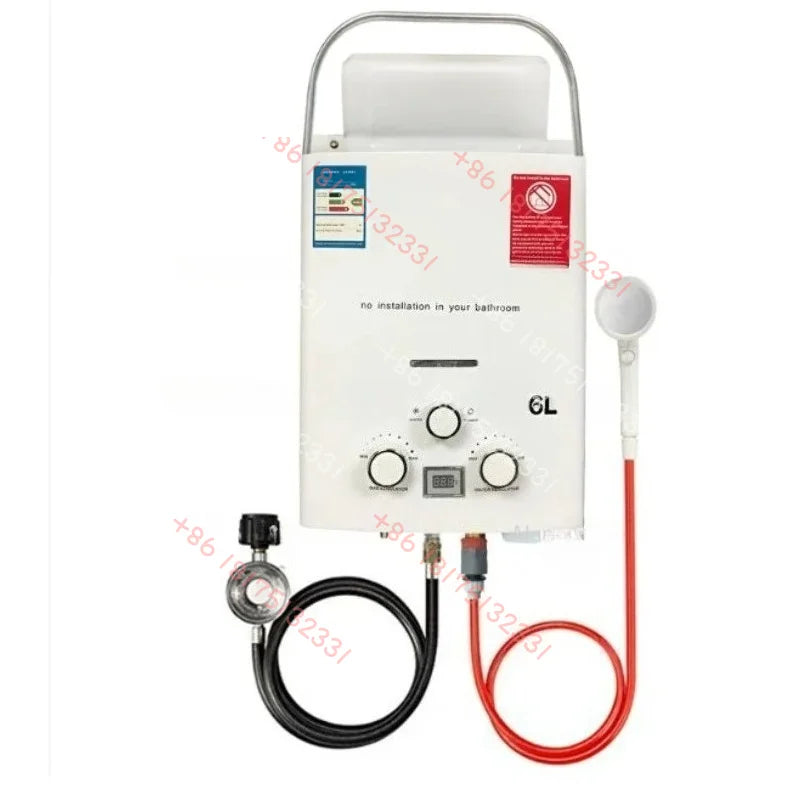 Compact Portable Outdoor Hot Water Heater Mobile Water Heating Equipment For Camping RV Travel Outdoor Shower Supply