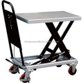 Hydraulic lift table Foldable scissor lift car 1.5 meters height 300 kg load workshop material handling