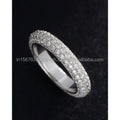 IGI Lab Grown Vintage 14k Yellow Gold Handmade Pave Setting Wedding/Engagement Ring Cut Diamond Unisex Fine Rings Anniversary