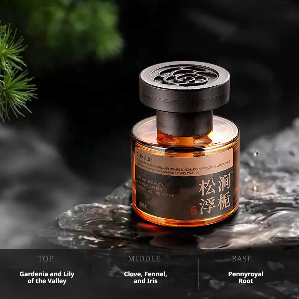110ml Car Perfume Long-lasting Air Freshener Essential Oil Diffuser Odor Eliminator for Car and Home Interior Decor