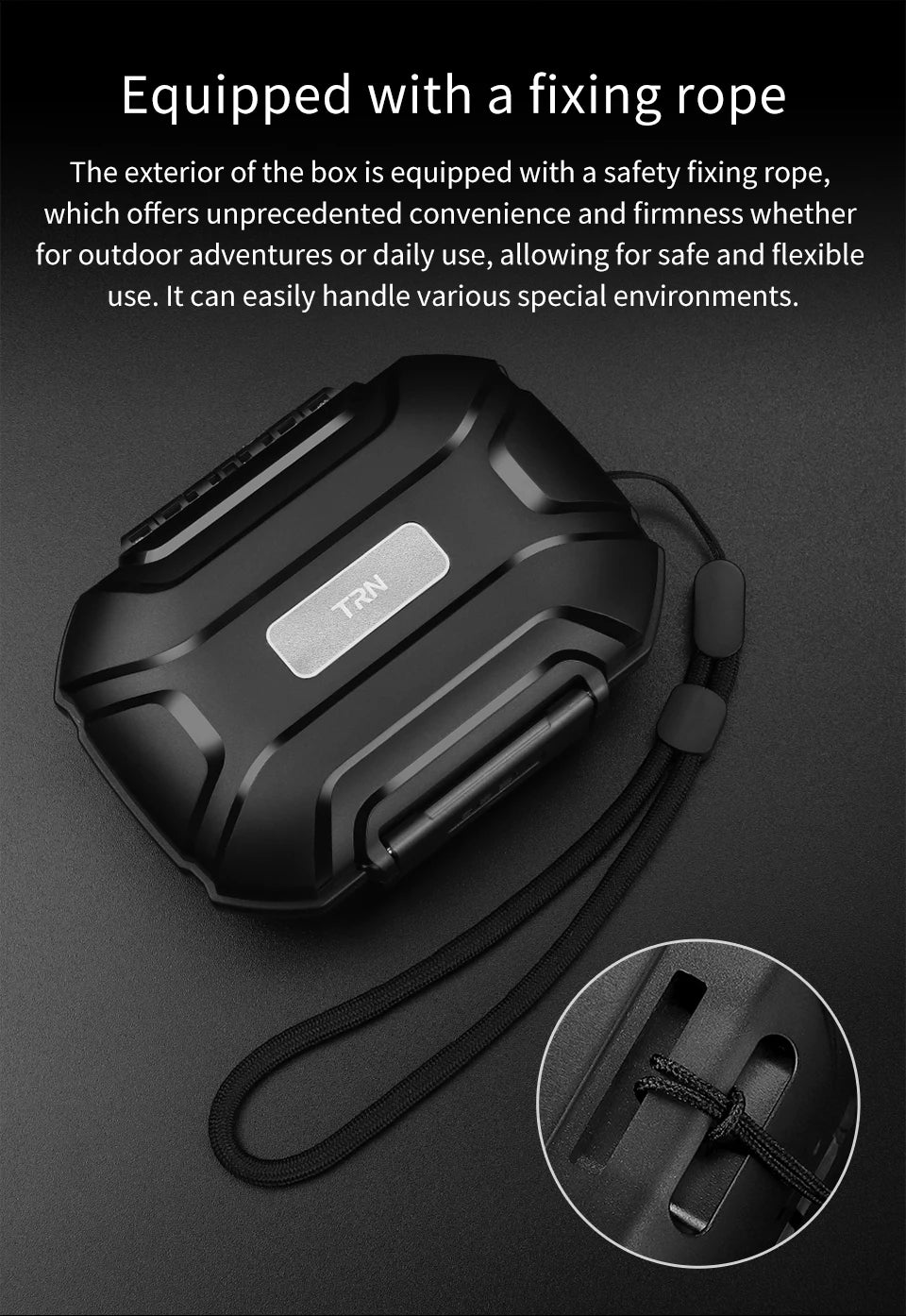 TRN MAG+  Earphone Box Dustproof  Waterproof  Shockproof Earphone Storage Box