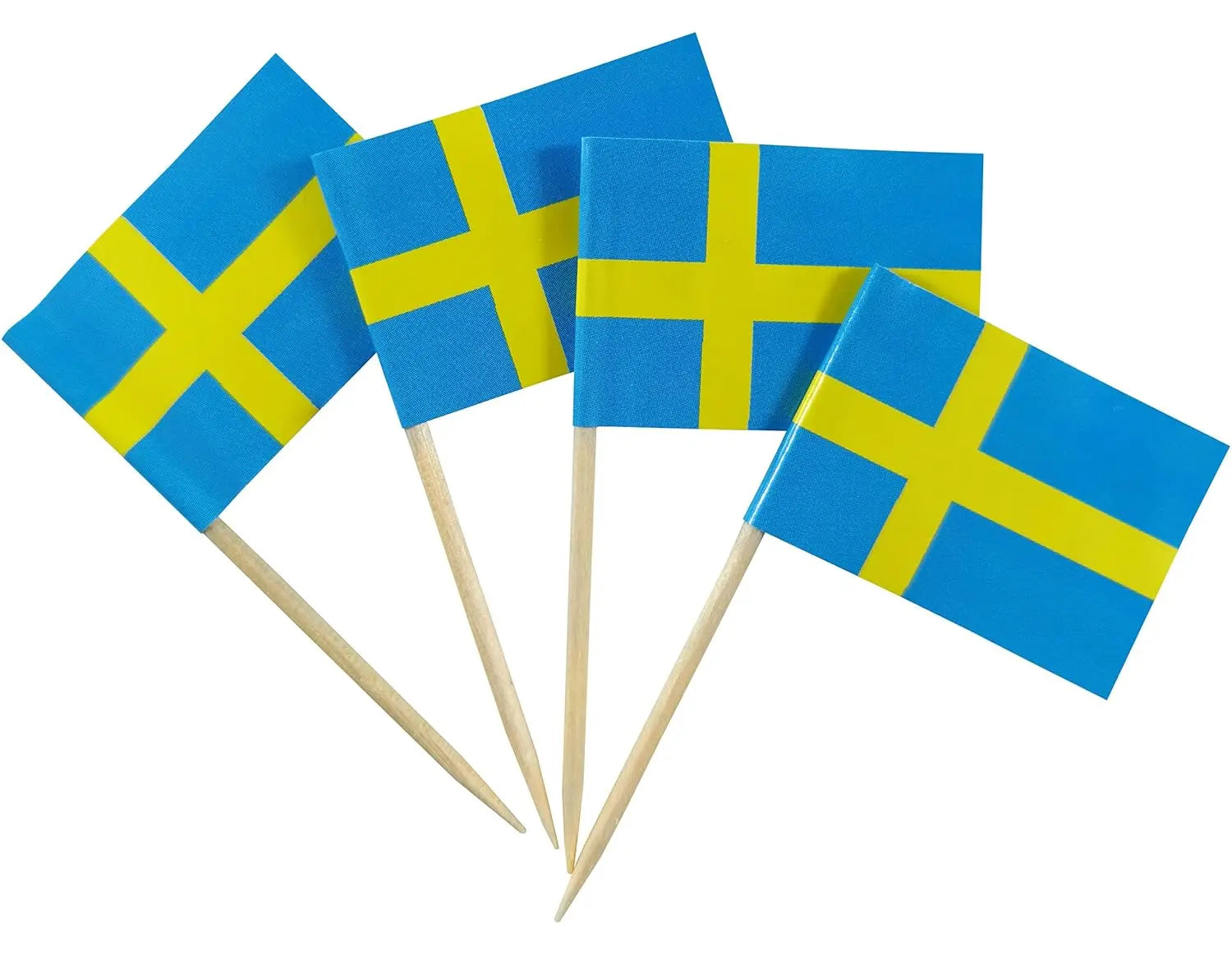 100 Pcs 10 Countries Toothpick Flags, Mini Flag Cupcake Toppers,Different Countries Flags Cocktail Picks for Party Decorations